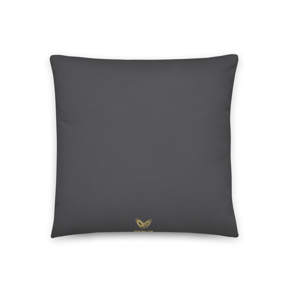 Cube Elephant Throw Pillow