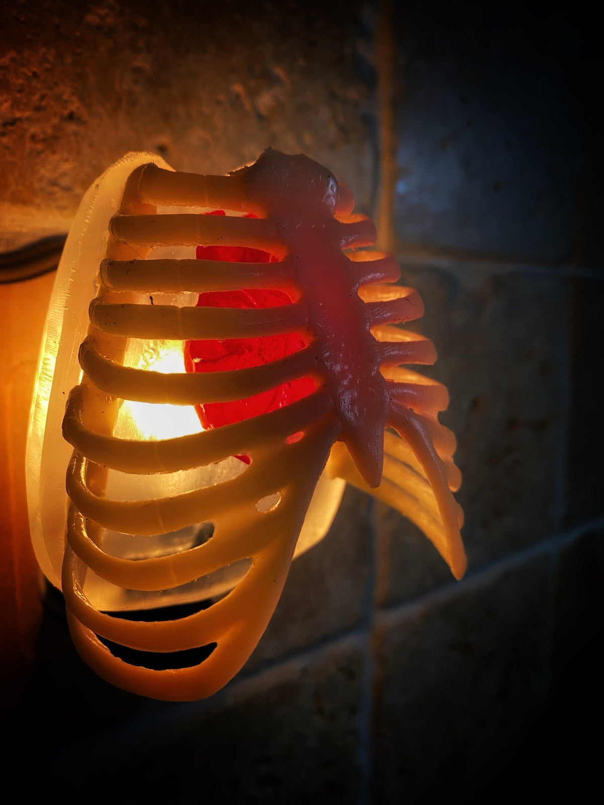 Rib Cage & Heart Nightlight