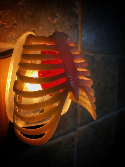Rib Cage & Heart Nightlight