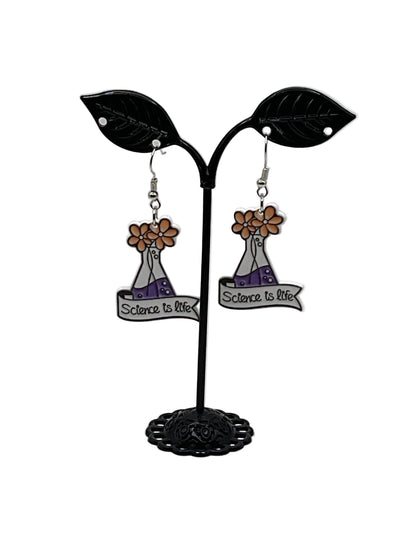 Science Lab Earrings