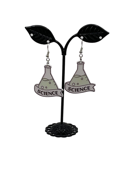 Science Lab Earrings