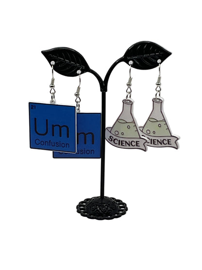 Science Lab Earrings