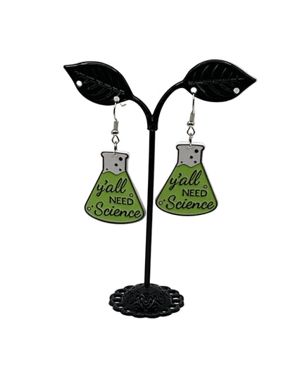 Science Lab Earrings