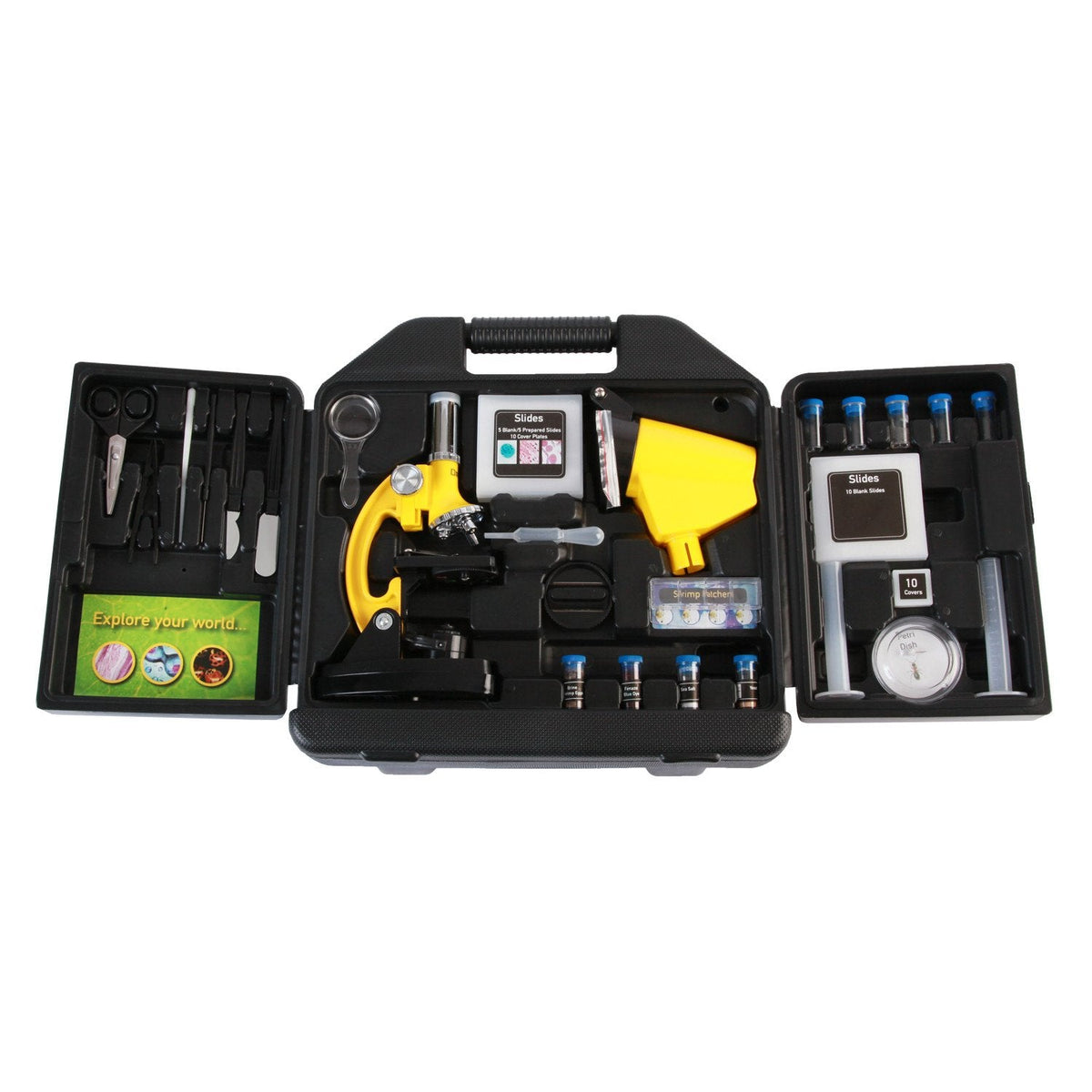 300x–1200x Microscope Kit