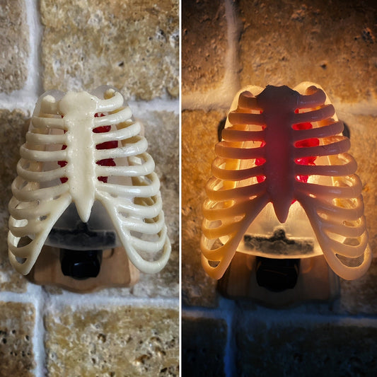 Rib Cage & Heart Nightlight