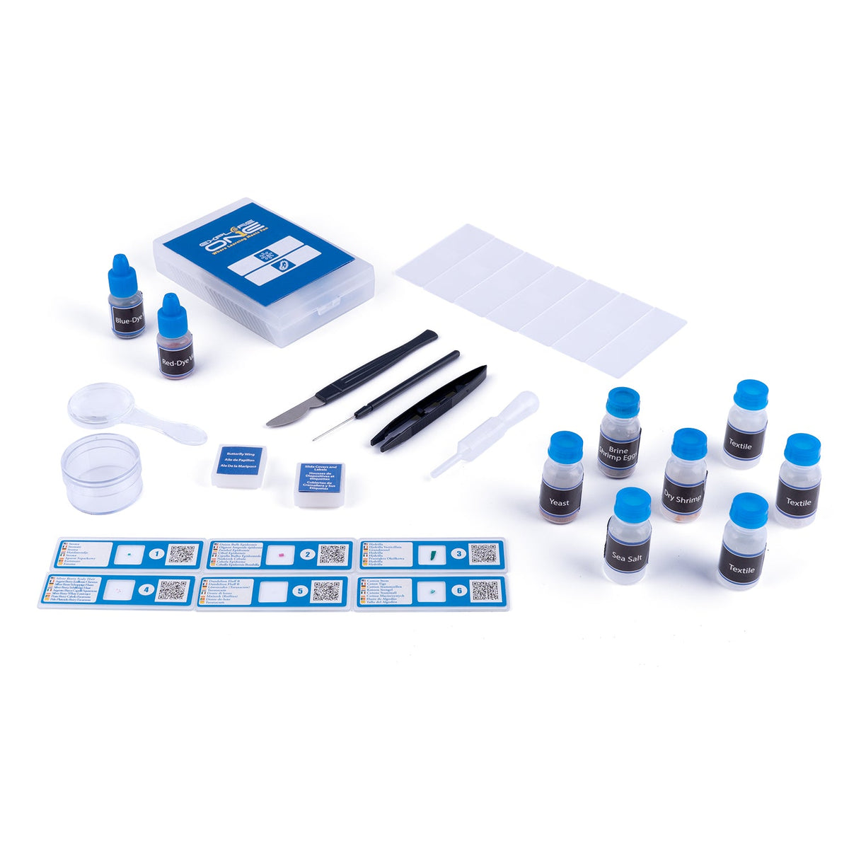 52-Piece Microscope Slide Kit