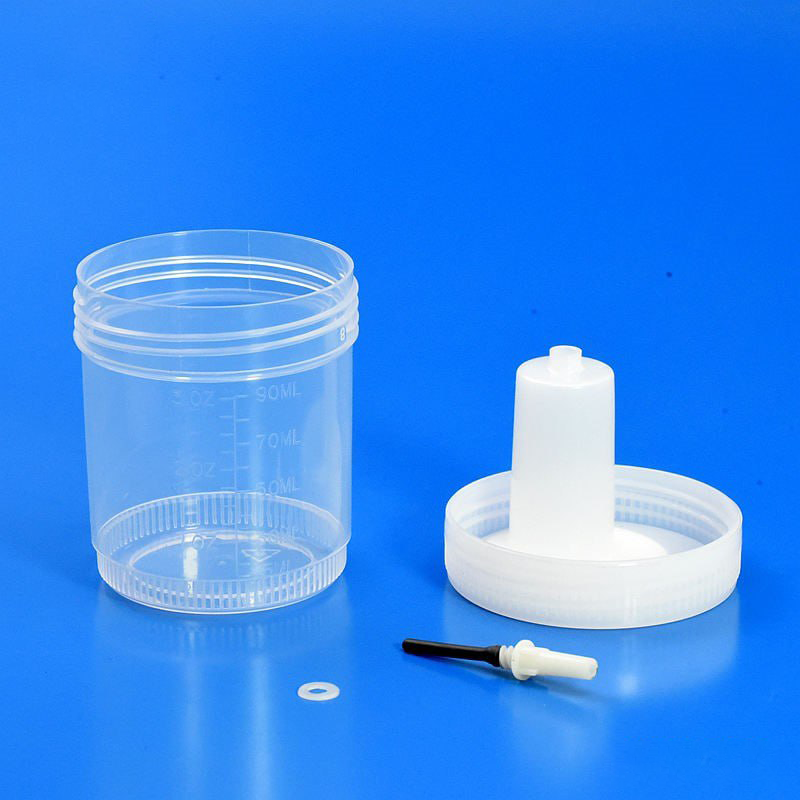(Each) HXBL Specimen Container cup 3oz/90 ml Sterile Individual pack (Urine Container) 100/Bg