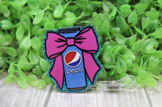 Pepsi Bow Badge Reel