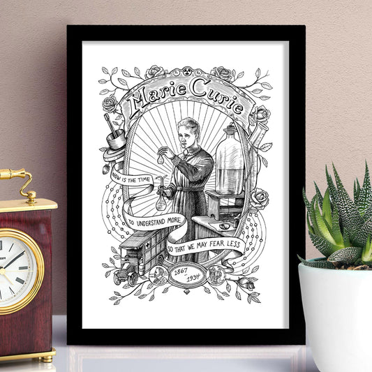 Marie Curie Print