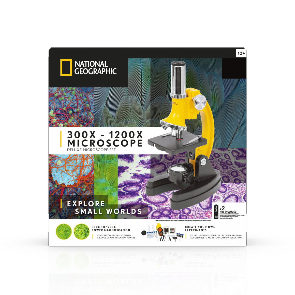 300x–1200x Microscope Kit