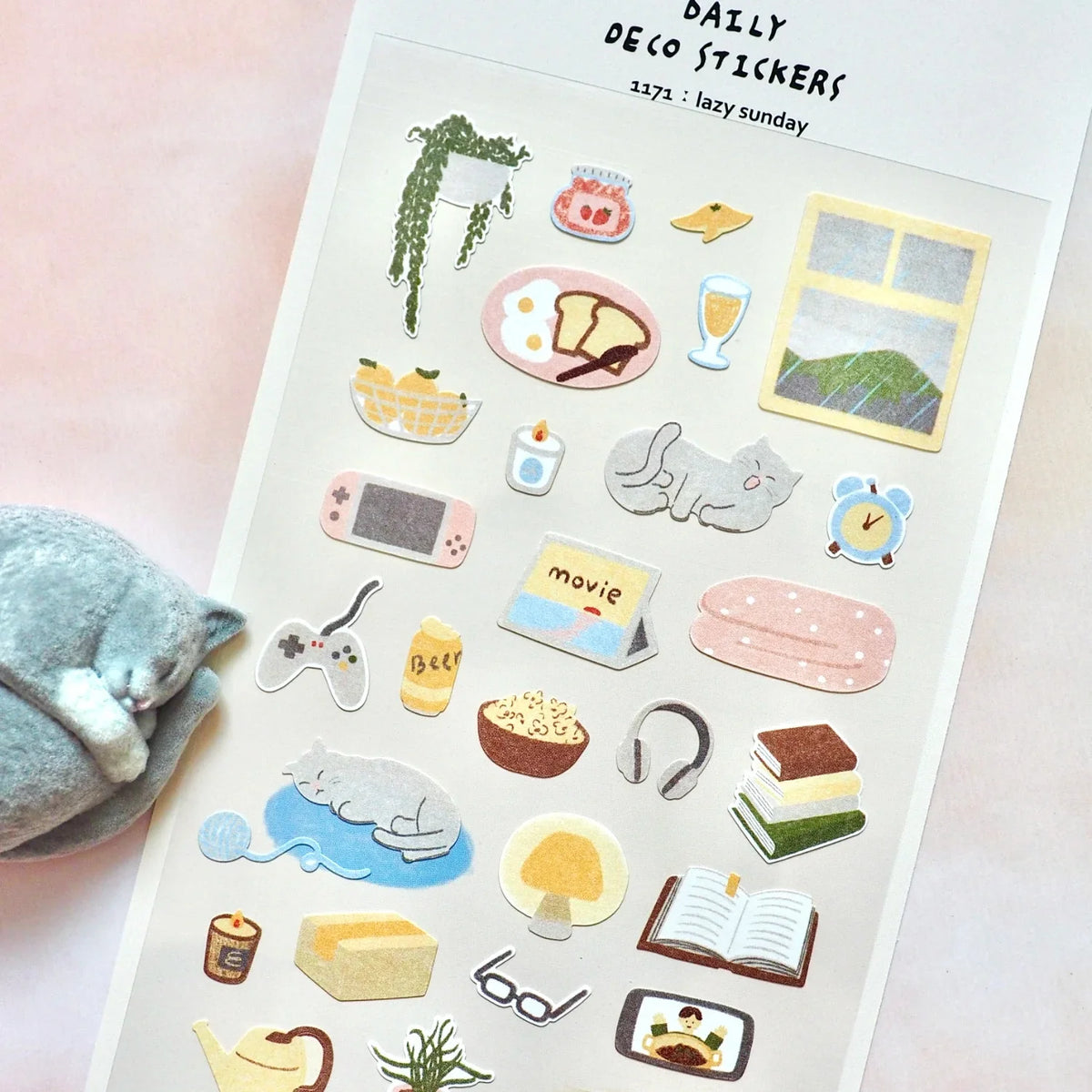 Suatelier Lazy Sunday Stickers