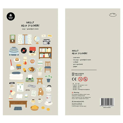 Suatelier Grandpa's Room Stickers