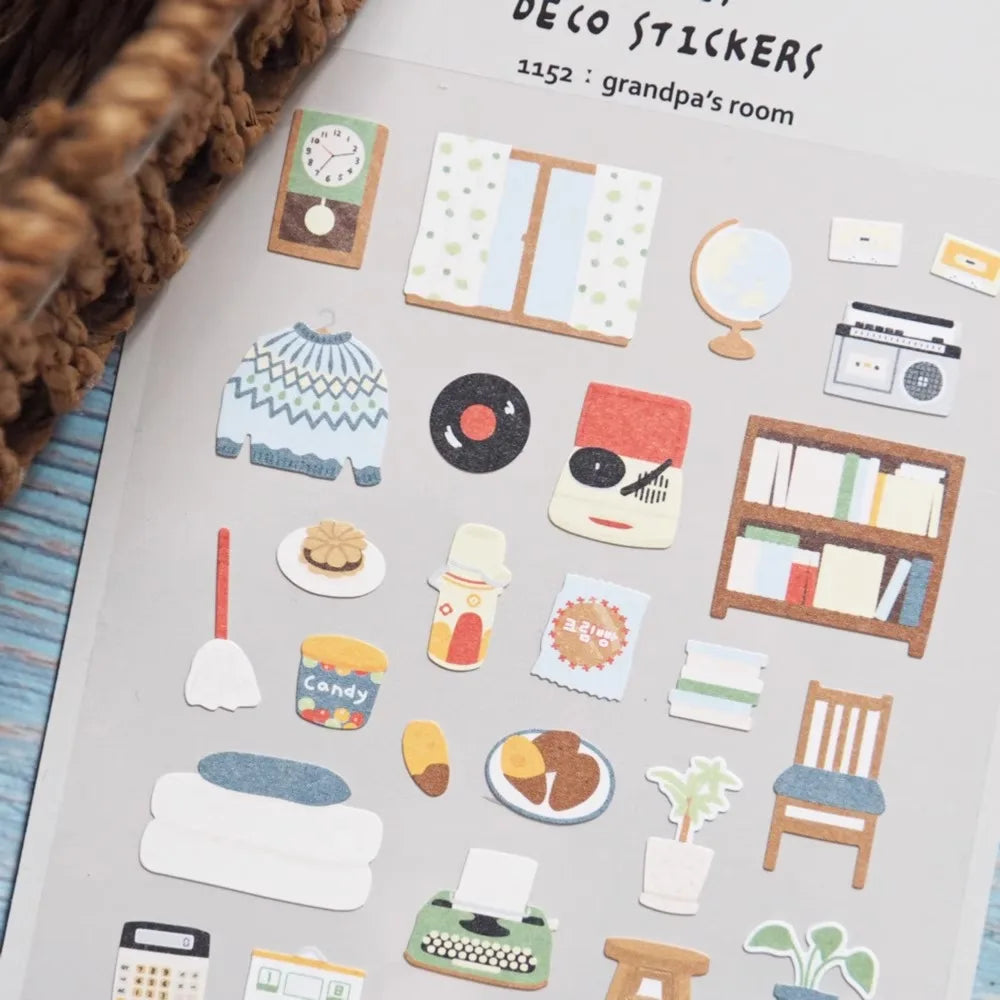 Suatelier Grandpa's Room Stickers