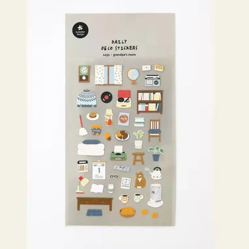 Suatelier Grandpa's Room Stickers