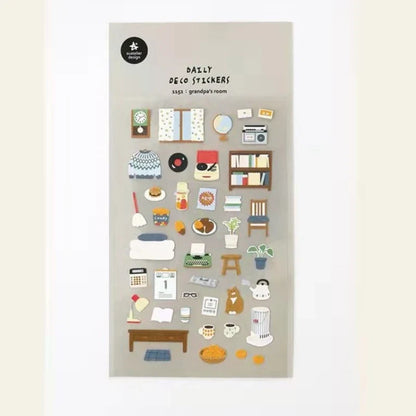 Suatelier Grandpa's Room Stickers