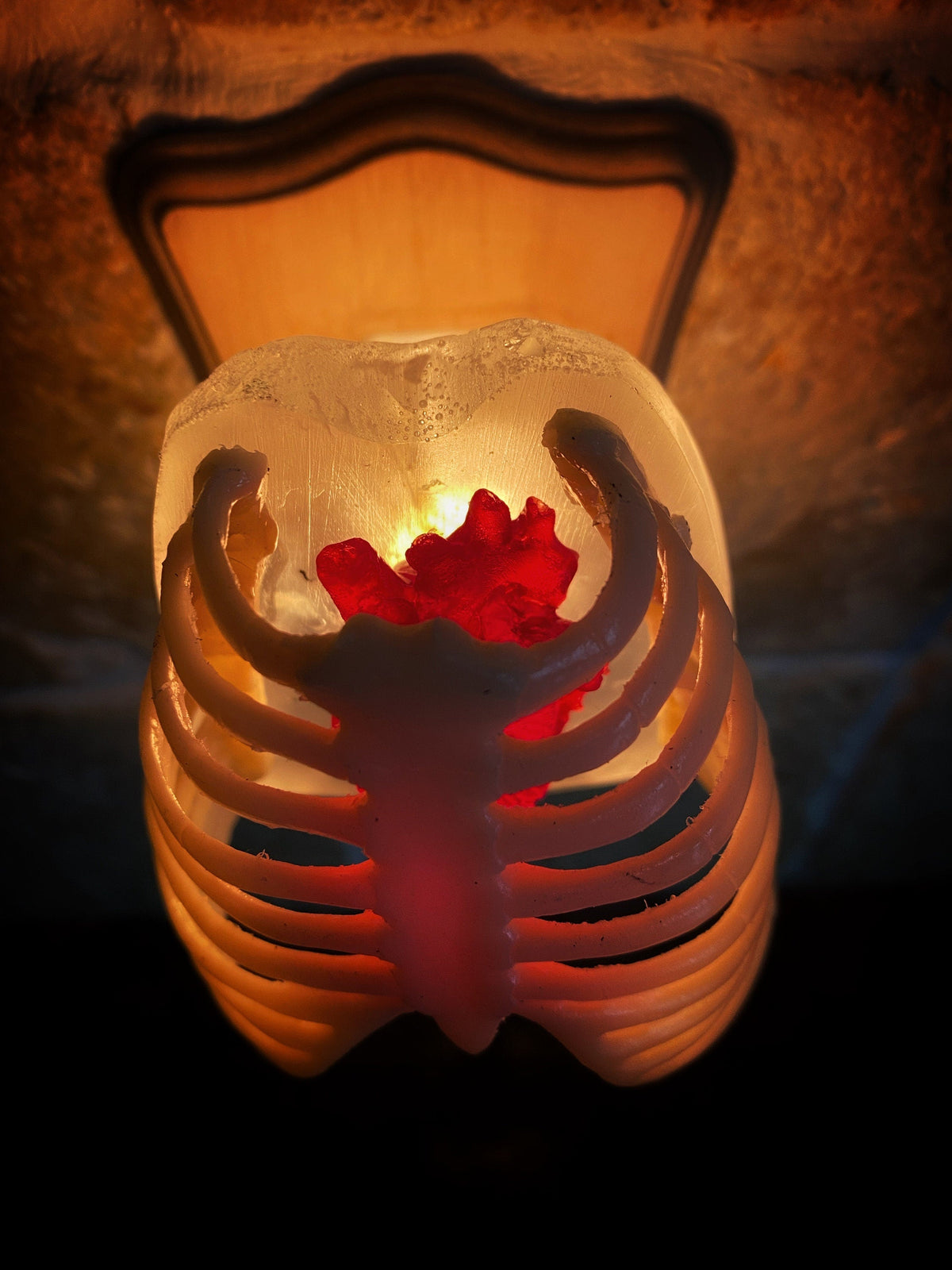 Rib Cage & Heart Nightlight