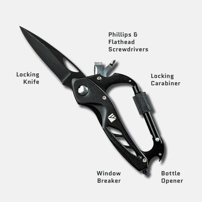 5-in-1 Carabiner Multi-Tool