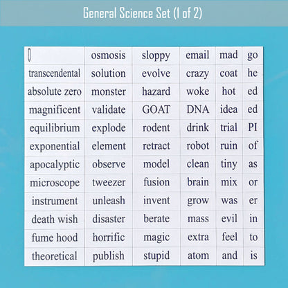 Science Basics Word Magnets