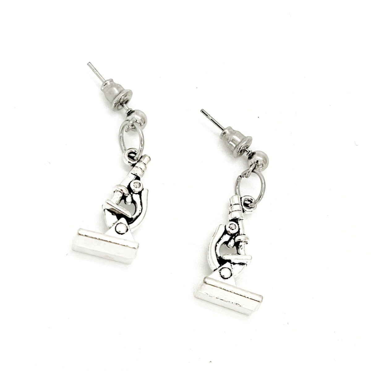 Microscope Earrings