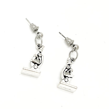 Microscope Earrings