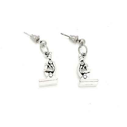 Microscope Earrings