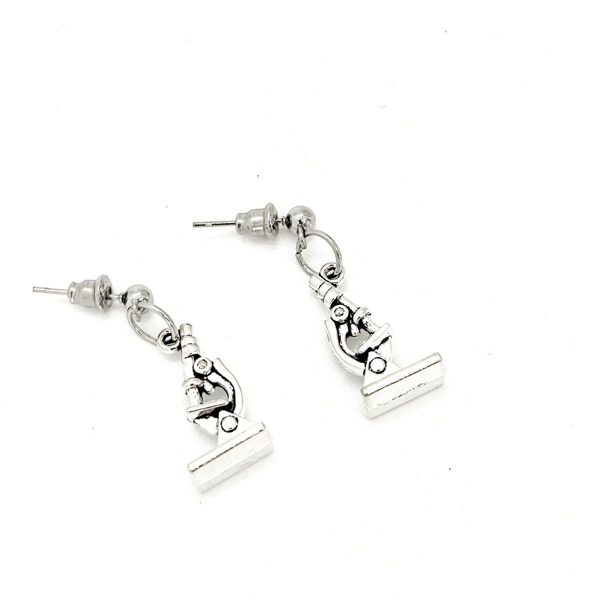 Microscope Earrings