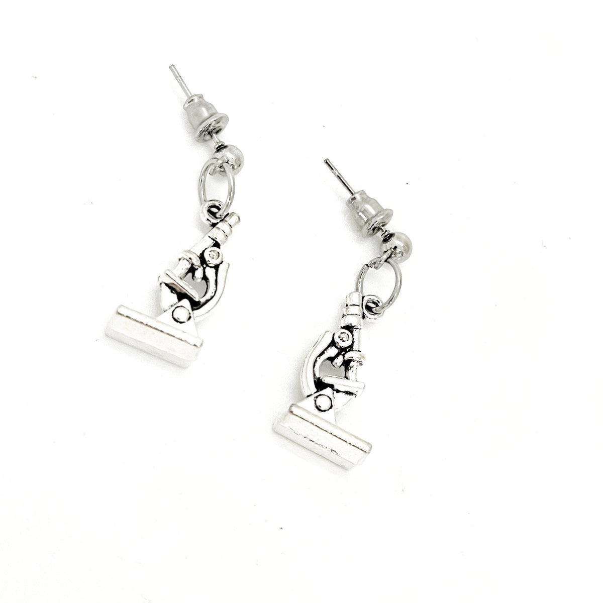 Microscope Earrings