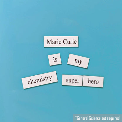 Chemistry Word Magnets