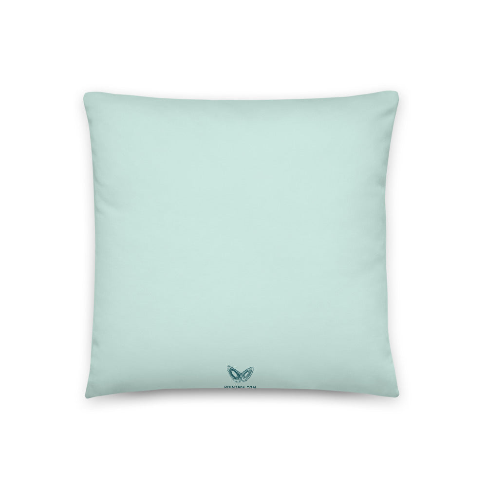 Icosahedron Throw Pillow