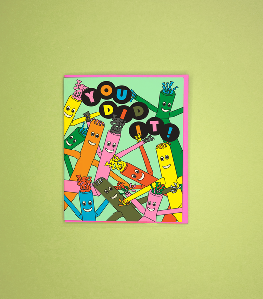 You Did It! Greeting Card